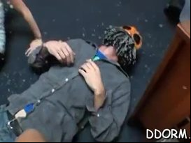 Excited orgy collision