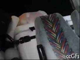 Amateur hotty sucks big dick
